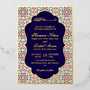 Moroccan Mosaic Terracotta Stones Islamic Wedding