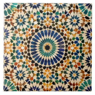 Moroccan Mosaic Traditional Pattern Tile