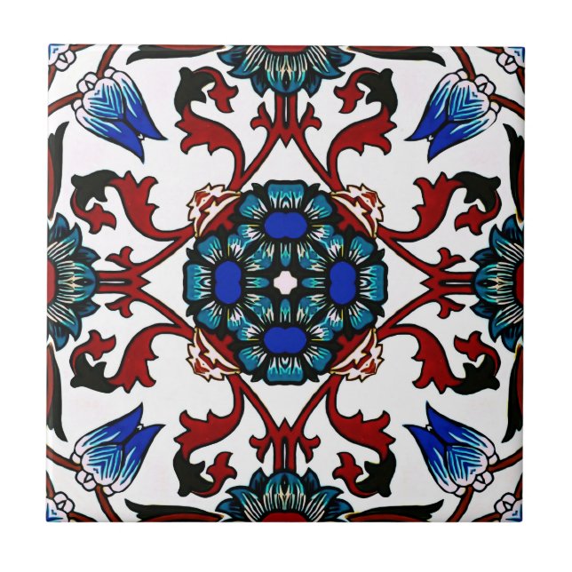 Moroccan,mosaic,Turkish, Tile (Front)