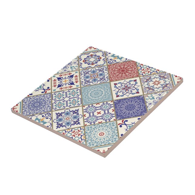 Moroccan Mosaic Vintage Tile (Side)