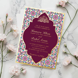 Moroccan Motif Jewel Lattice Islamic