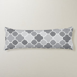Moroccan pattern body pillow