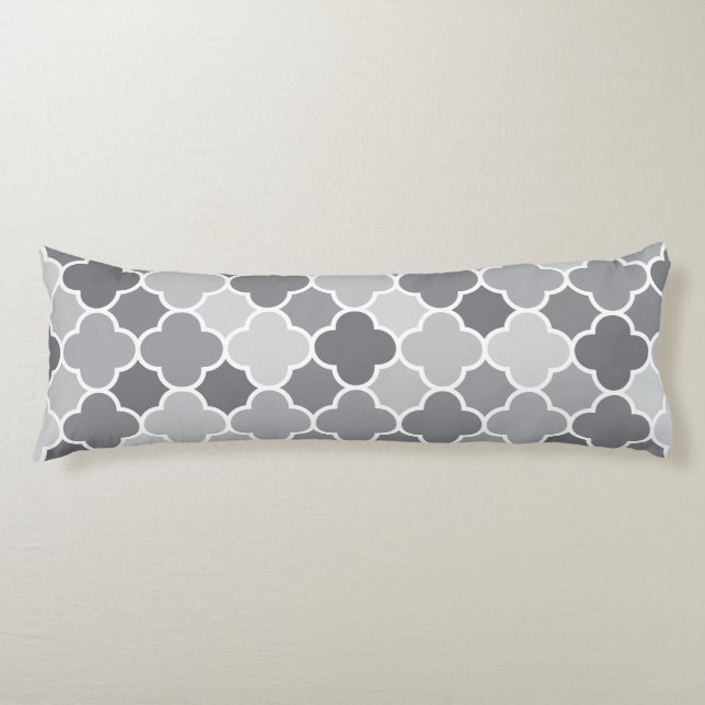 Moroccan pattern body pillow (Front)