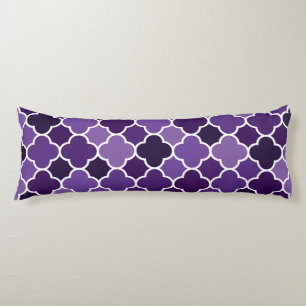 Moroccan pattern body pillow