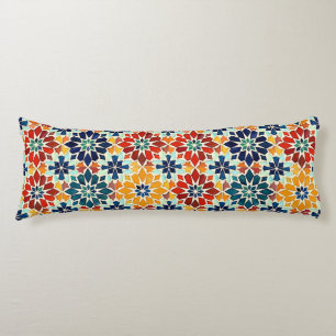 Moroccan Pattern  Body Pillow