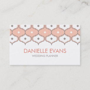 Moroccan Pattern Business Card