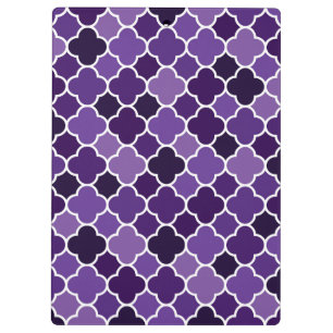 Moroccan pattern clipboard