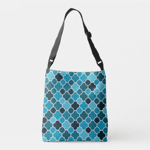 Moroccan pattern crossbody bag