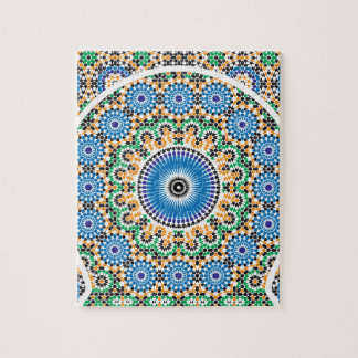 Moroccan Pattern Jigsaw Puzzle
