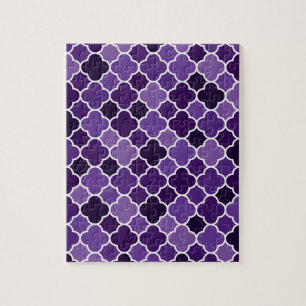 Moroccan pattern jigsaw puzzle