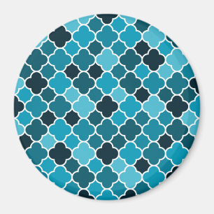 Moroccan pattern magnet