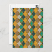 Moroccan Pattern Postcard (Front/Back)