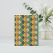 Moroccan Pattern Postcard (Standing Front)
