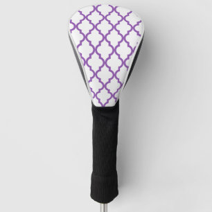 Moroccan Pattern: Purple Golf Head Cover
