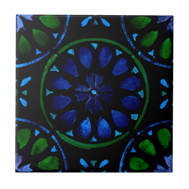Moroccan pattern  tile (Front)