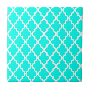 Moroccan Pattern: Turquoise Tile