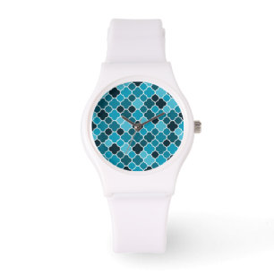 Moroccan pattern watch