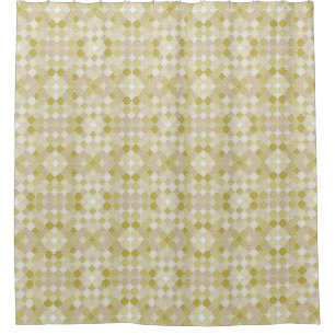 Moroccan Quatrefoil Pattern Gold Tones