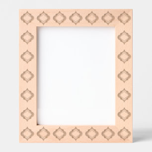 Moroccan shapes etched frames