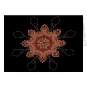 Moroccan Star Card