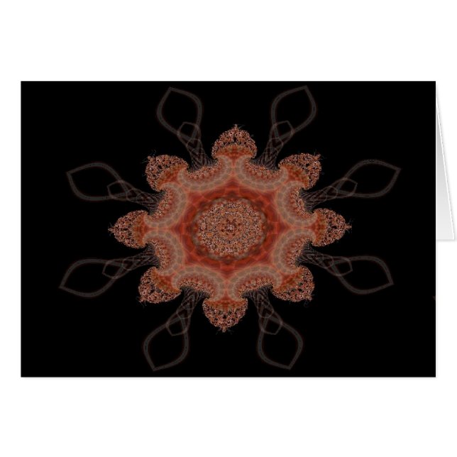 Moroccan Star Card (Front Horizontal)
