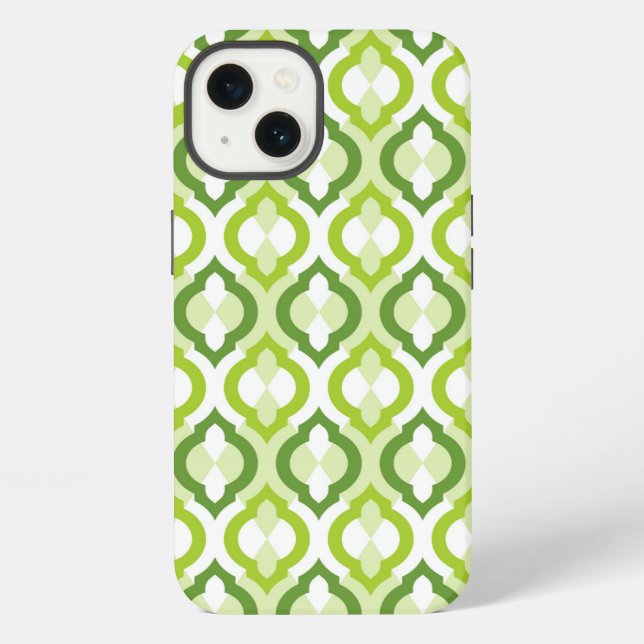 Moroccan Style Pattern iPhone Case (Back)