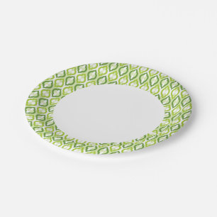 Moroccan Style Pattern Paper Plate