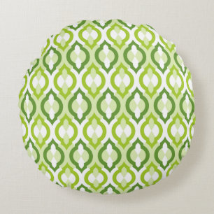 Moroccan Style Pattern Round Pillow