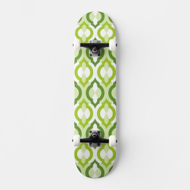 Moroccan Style Pattern Skateboard (Front)