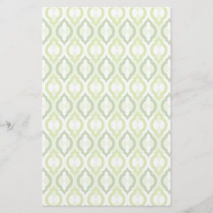 Moroccan Style Pattern Stationery