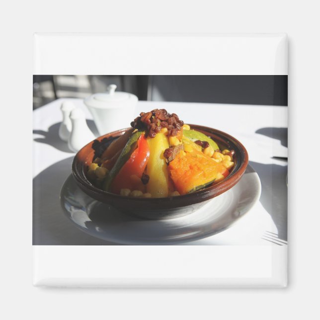 Moroccan Tagine - Morocco Food Magnet (Front)