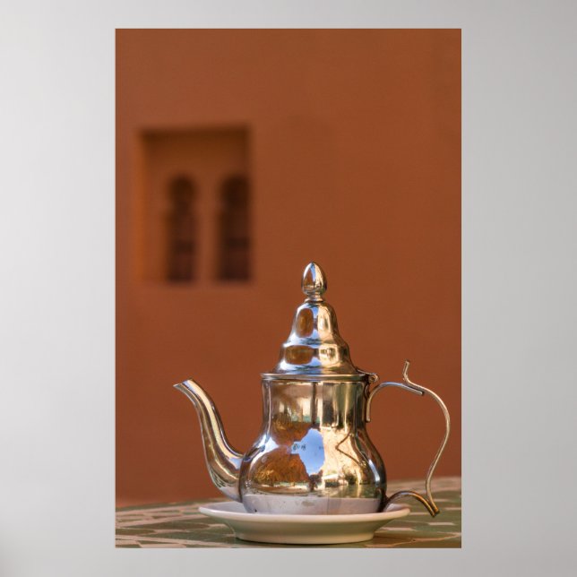 Moroccan Teapot Poster (Front)