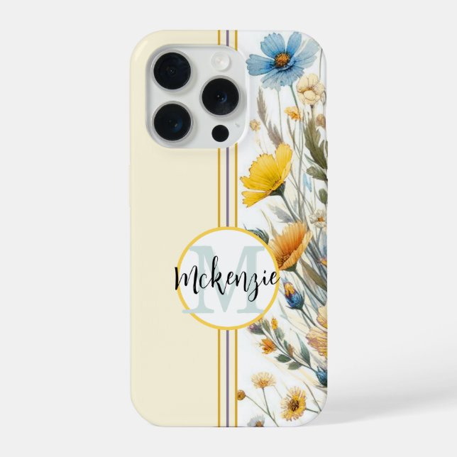 Moroccan Tile Any Colour Personalized iPhone Case (Back)