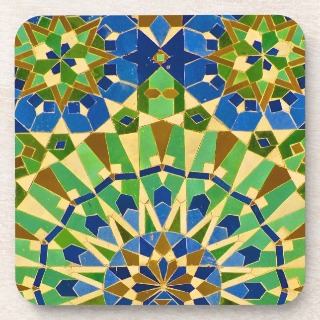 Moroccan Tile Coaster (Front)