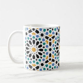Moroccan tile design mug light