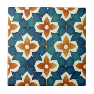 Moroccan Tile Paper Plate
