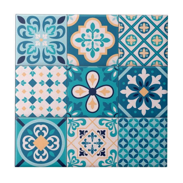 Moroccan Tile Pattern  (Front)