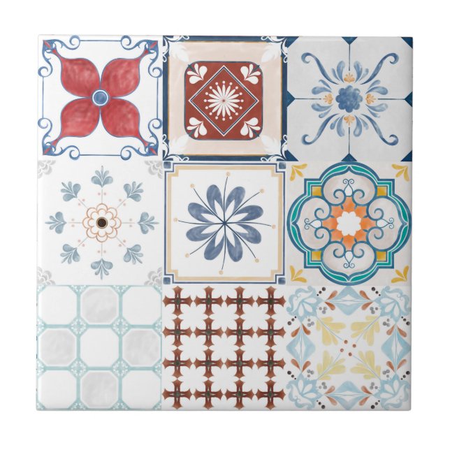 Moroccan Tile Pattern  (Front)