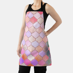 Moroccan Tile Pattern Apron