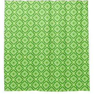Moroccan tile pattern - Lime Green