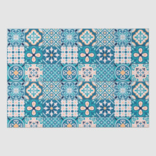 Moroccan Tile Pattern Tissue Paper