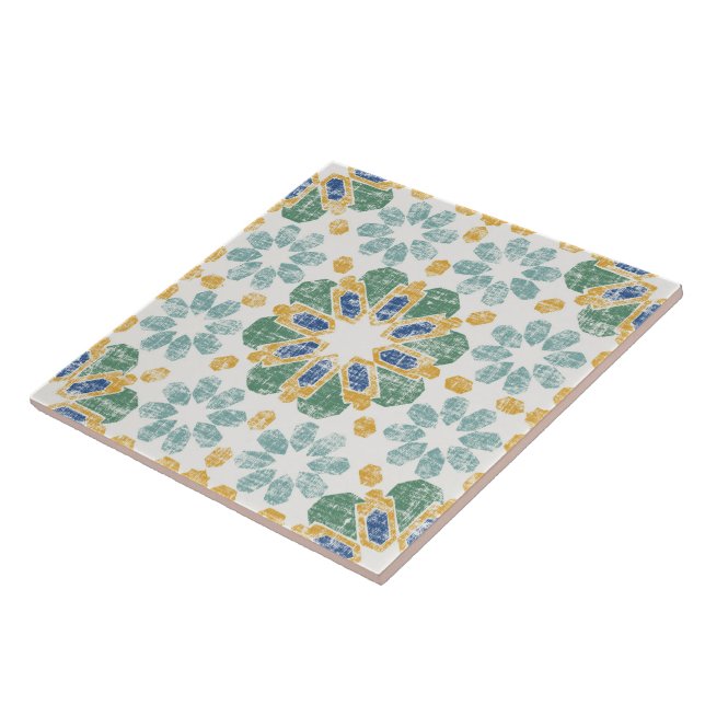 Moroccan Tile - Pond (Side)