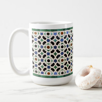 Moroccan Tile Stars Coffee Mug