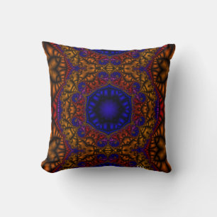 Moroccan Tile Throw Pillow