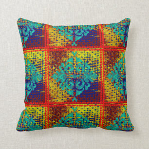 Moroccan Tile Throw Pillow