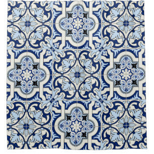 Moroccan Tiles: Gorgeous Blue Patterns.
