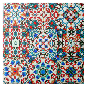 Moroccan tiles,mosaic,colourful art tile