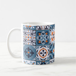 Moroccan Tiles: Vintage Seamless Elegance Coffee Mug