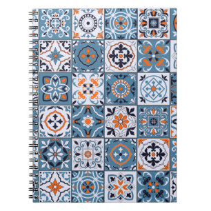 Moroccan Tiles: Vintage Seamless Elegance Notebook
