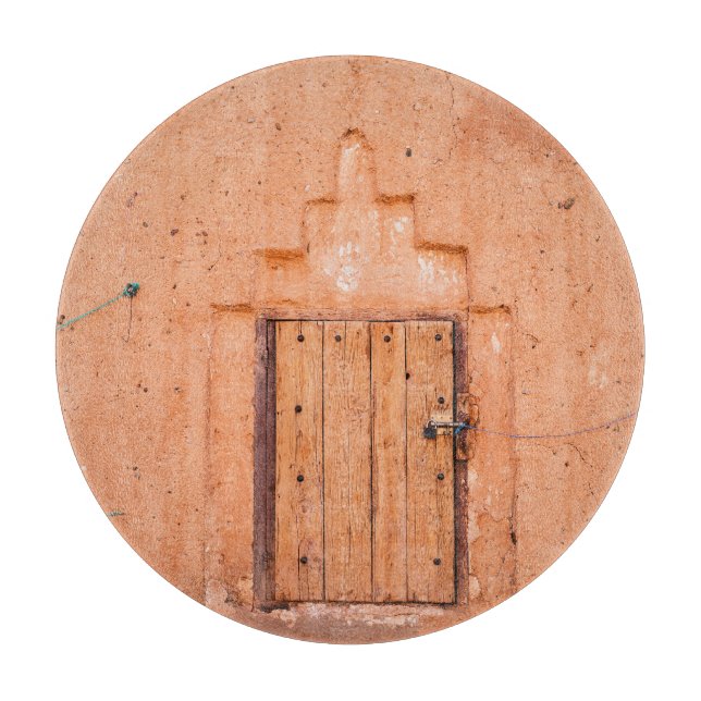 Moroccan Traditional Wooden Window Texture Cutting Board (Front)